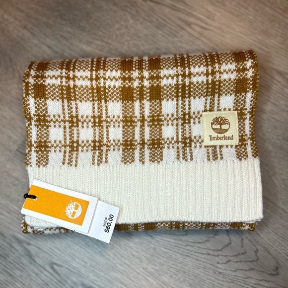 Timberland women’s white and yellow scarf-wrap - Picture 1 of 5